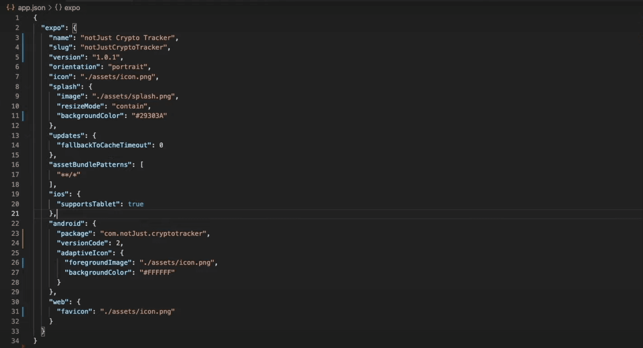 app.json Update
