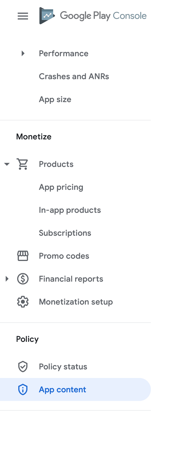 App Content