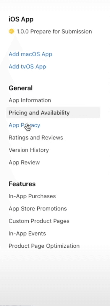 App Privacy
