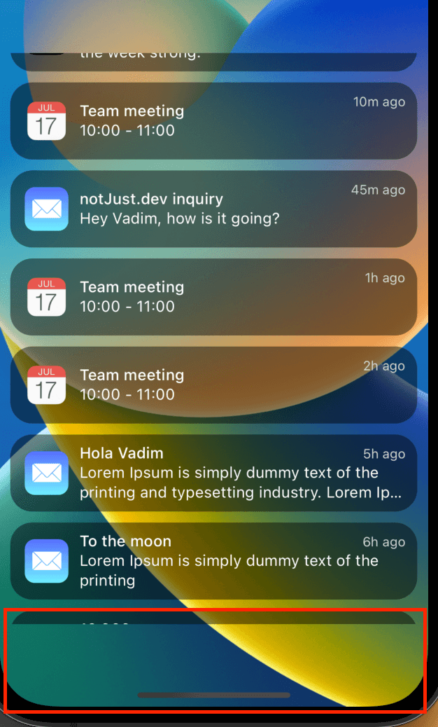 Footer space issue